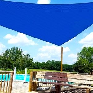 Sun🌞Shade Sail Canopy 16' x 16' x 16' BLUE